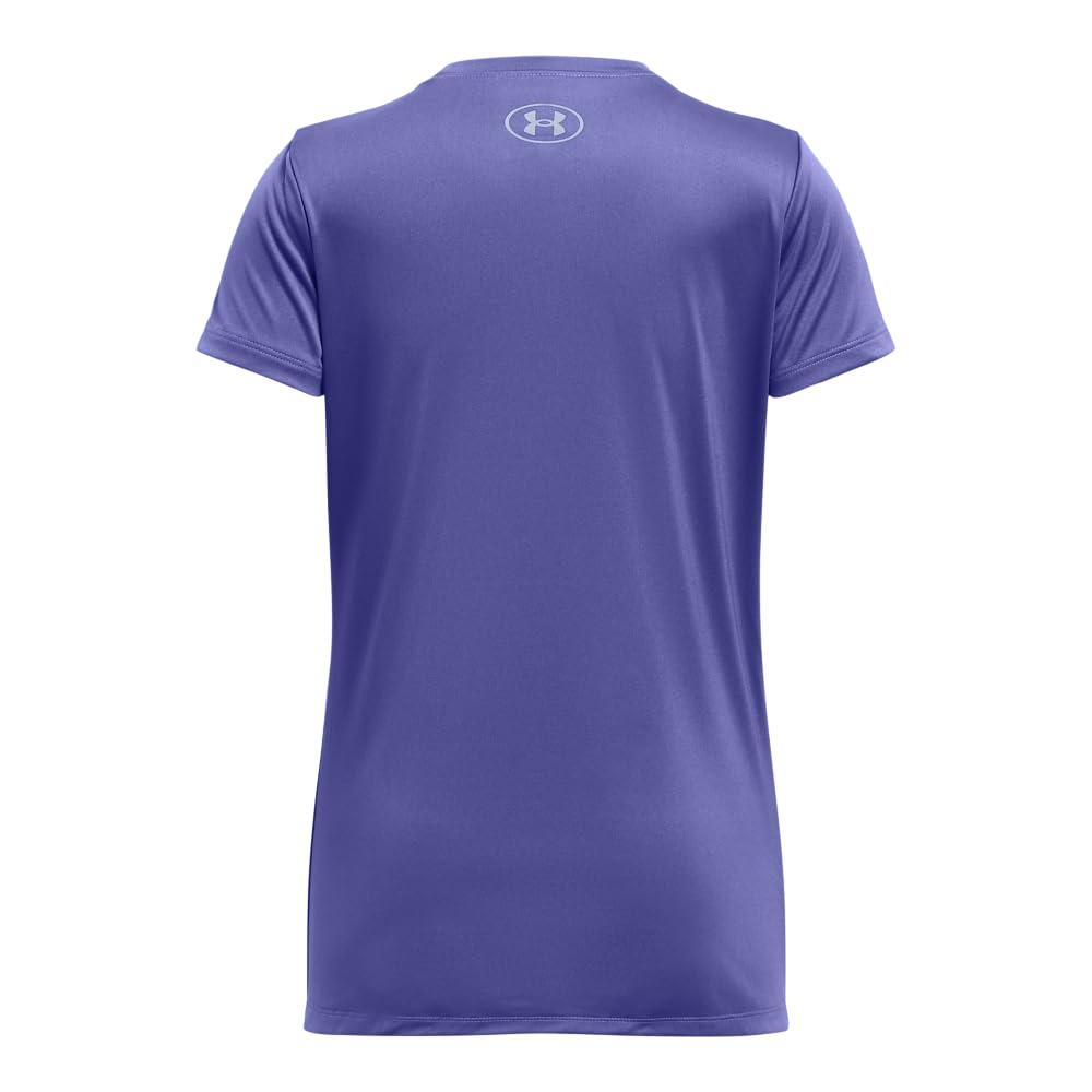 Amazon.com: Under Armour Girls' Tech Big Logo Short Sleeve